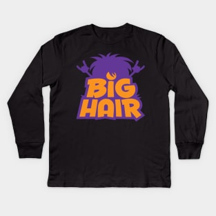 Big Hair Band Logo Kids Long Sleeve T-Shirt